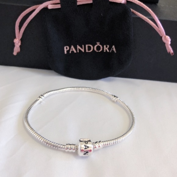 Iconic PANDORA Sterling Silver Bracelet - Picture 2 of 3